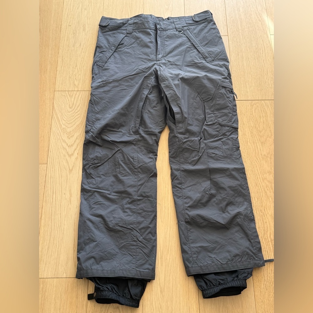 Columbia Vertex Snow Pants XL Black Waterproof Ski Snowboard Insulated
